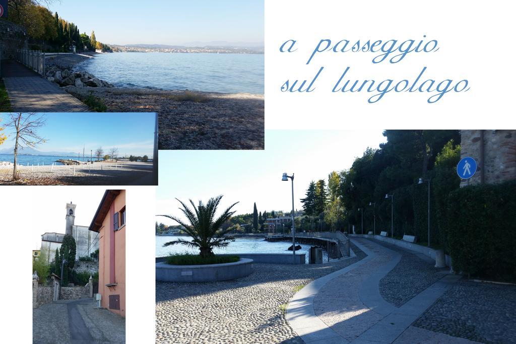 Ferienwohnung Luminoso Trilocale Con Piscina E Giardino Privato Desenzano del Garda Exterior foto
